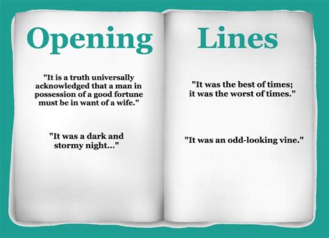 Opening lines. Things To Know About Opening lines. 
